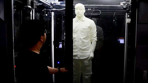 3D printing custom mannequins 
