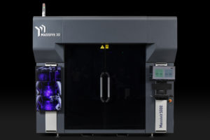 An image of a 3D printer, the Massivit 5000 Large-scale 3D printer