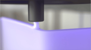 massivit 3D printer head printing with Dimengel