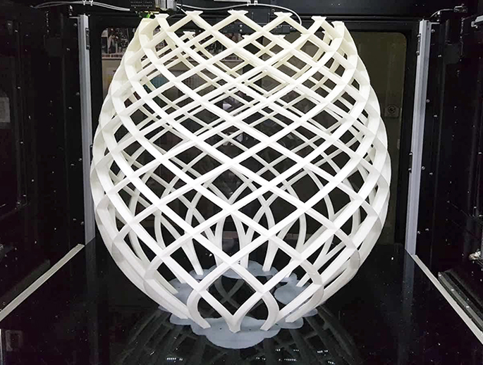 Large 3D Printed Structure by Misung on Massivit 1800
